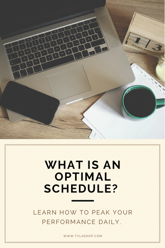 An Optimal Schedule: Get the Most Out of Your Day.