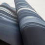 Colorful sodalite marbled mineral yoga mat with inspiring alignment design, ideal for beginner yoga and heated yoga practice.