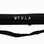 Stylish travel yoga mat that easily rolls up for convenient transport to the studio in its included carrier bag. 