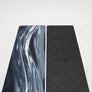 Our yoga mat offers larger dimensions with an alignment design that will support building symmetrical strength training. 