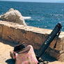 Non-slip yoga mat perfect for hot yoga and intense workouts, featuring a textured surface.